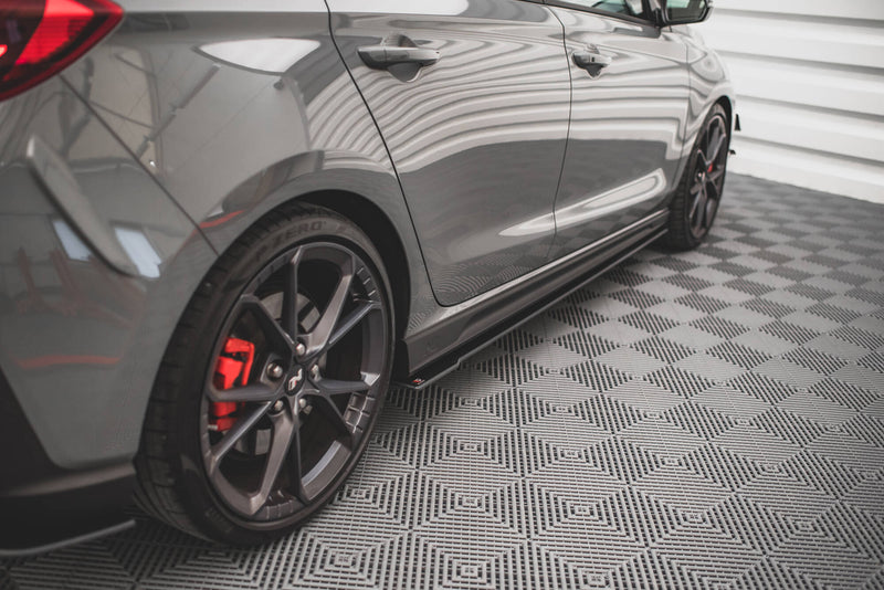 Maxton Design Street Pro Side Skirt Diffuser V.2 Hyundai I30 N / N-Line Hatchback / Fastback Mk3 / Mk3 Facelift