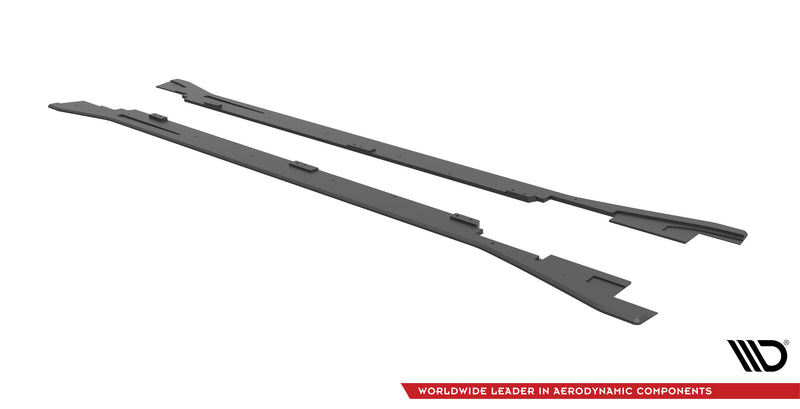 Maxton Design Street Pro Side Skirt Diffusers V.2 Volkswagen Arteon R / R-Line Sedan / Shooting Brake Mk1 Facelift