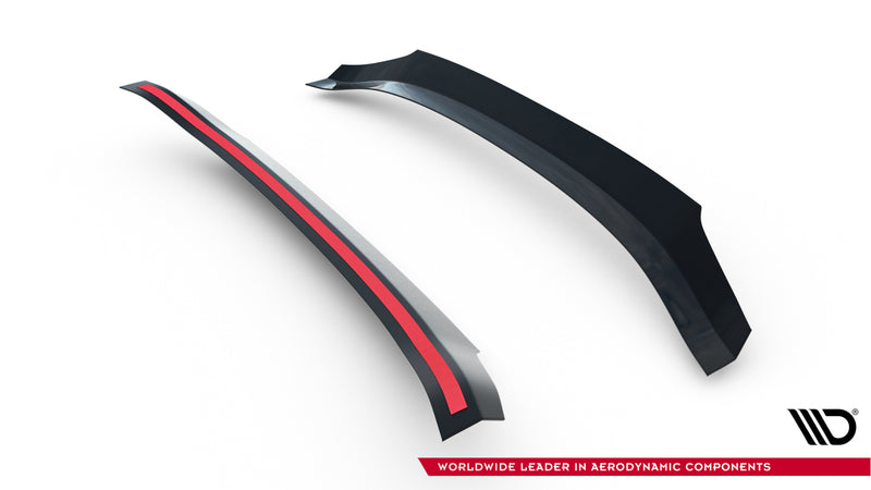 Maxton Design OBERER SPOILER VERLANGERUNG V.2 Honda Civic Type-R Mk10 / Mk10 Facelift