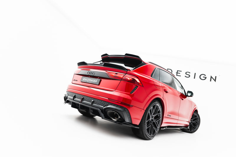 Maxton Design Höher Spoiler Cap 3D Audi RSQ8 Mk1 Facelift