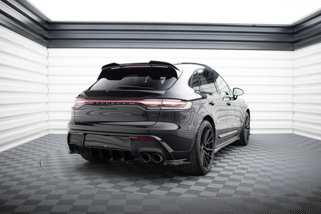 Maxton Design Höher Spoiler Cap 3D Porsche Macan GTS Mk1 Facelift 2