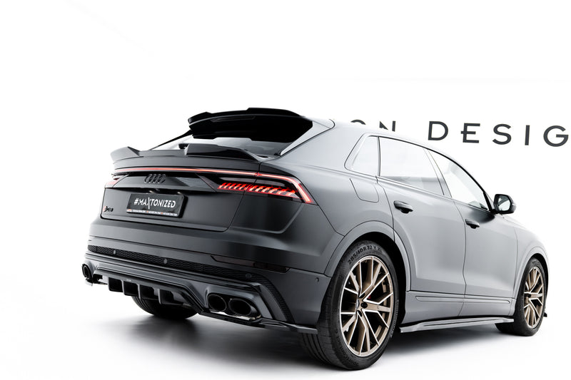Maxton Design Höher Spoiler Cap Audi Q8 S-line / SQ8 Mk1 Facelift