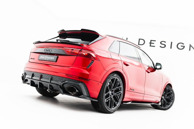 Maxton Design Höher Spoiler Cap Audi RSQ8 Mk1 Facelift