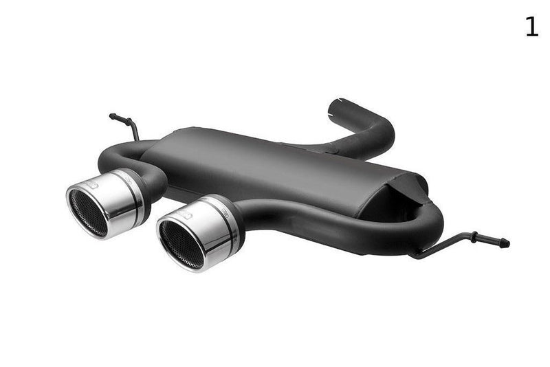 Maxton Design AUSPUFF ENDACHALLDAMPFER EXHAUST VOLKSWAGEN GOLF VI GOLF V R32 SCIROCCO 3