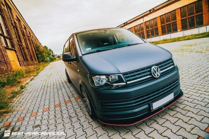 Maxton Design VOLKSWAGEN T6 FRONT DIFFUSER v.1