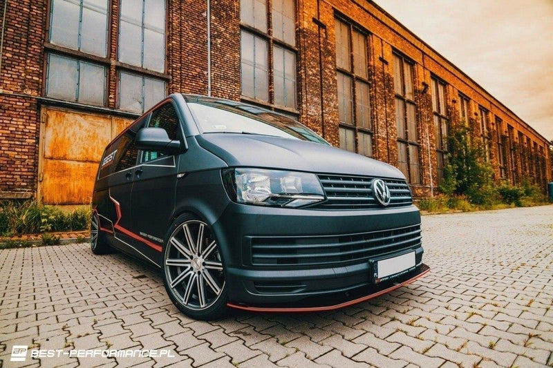 Maxton Design VOLKSWAGEN T6 FRONT DIFFUSER v.1