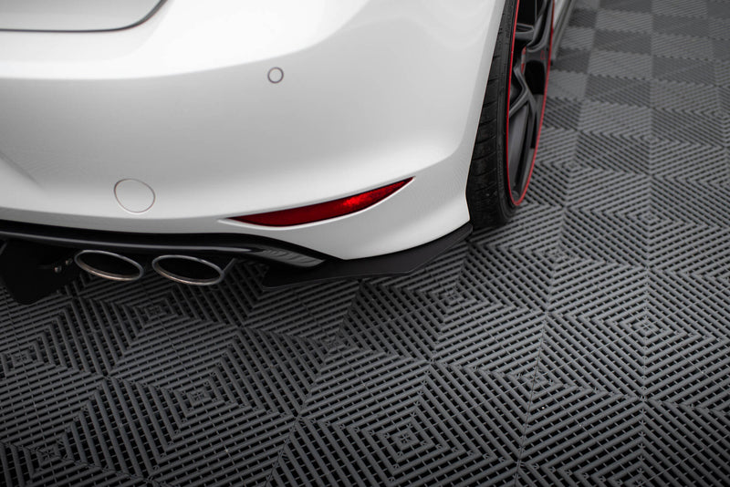 Maxton Design VW GOLF 7 R HATCHBACK REAR APRON &amp; REAR DIFFUSER SIDE L+R