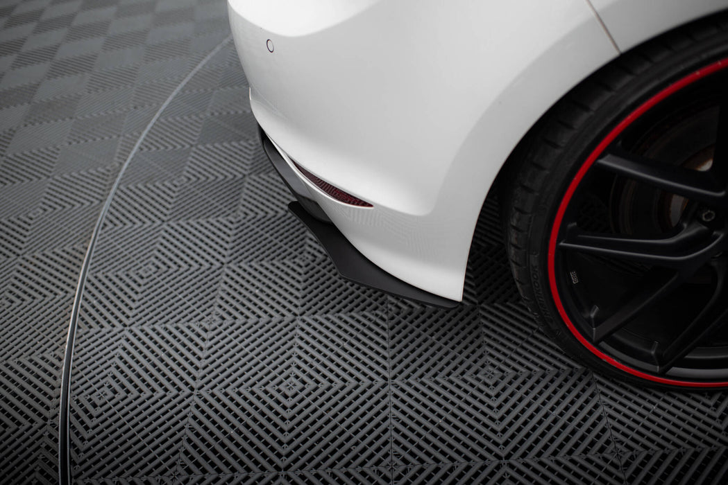 Maxton Design VW GOLF 7 R HATCHBACK HECKSCHURZE & HECK DIFFUSOR SEITE L+R