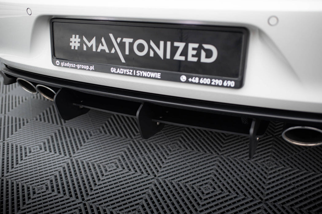 Maxton Design VW GOLF 7 R HATCHBACK HECKSCHURZE & HECK DIFFUSOR SEITE L+R