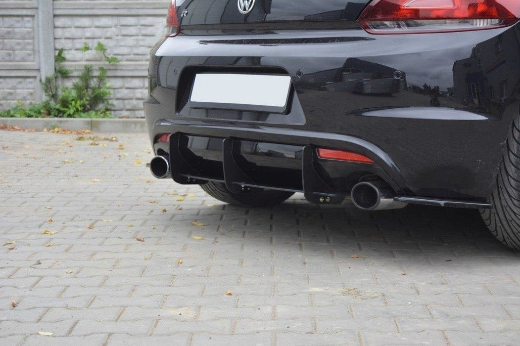 Maxton Design VW SCIROCCO R HECKSCHURZE & HECK DIFFUSOR SEITE L+R